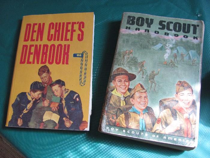 Old scouting books