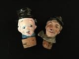 Laurel and Hardy Bottle Stoppers