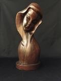 Art Deco Wooden Woman