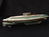 Tin toy submarine