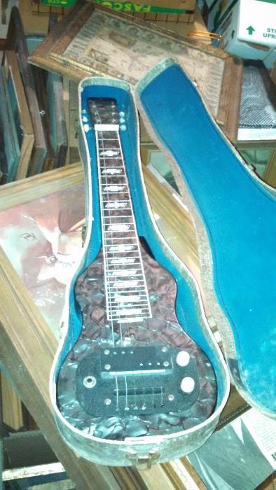 Antique Steel Guitar