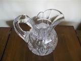 High Grade Crystal Pitcher