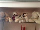 Gund and other high-end stuffed animals. 