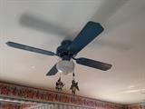 Several ceiling fans are available for sale. If you are able to remove them, they can be purchased!