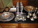 Selection of Pewter items