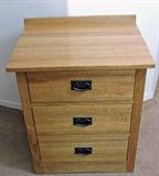 Solid wood night stand