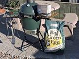 Big Green Egg smoker