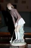 Lladro golfer