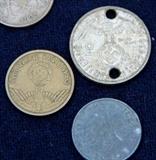 German coins from WWII, 1930's