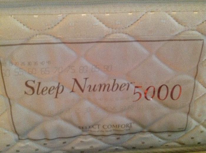 Sleep Number 5000 - King Sized Mattress
