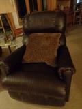 leather recliner