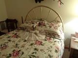 brass full bed