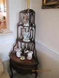Beautiful Corner Curio Shelf