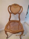 Pair of Finely Caned French Side Chairs