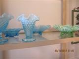 Fenton and other unique glass