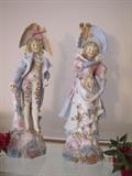 Pair of French porcelain figures