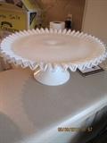 Fenton Ruffled Edge Cake Stand