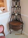 Corner Curio Shelf