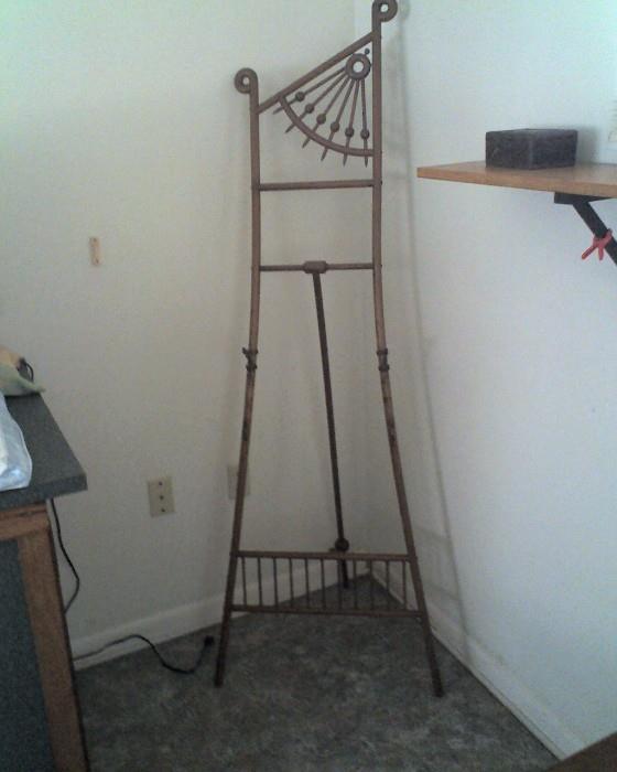 Antique easel