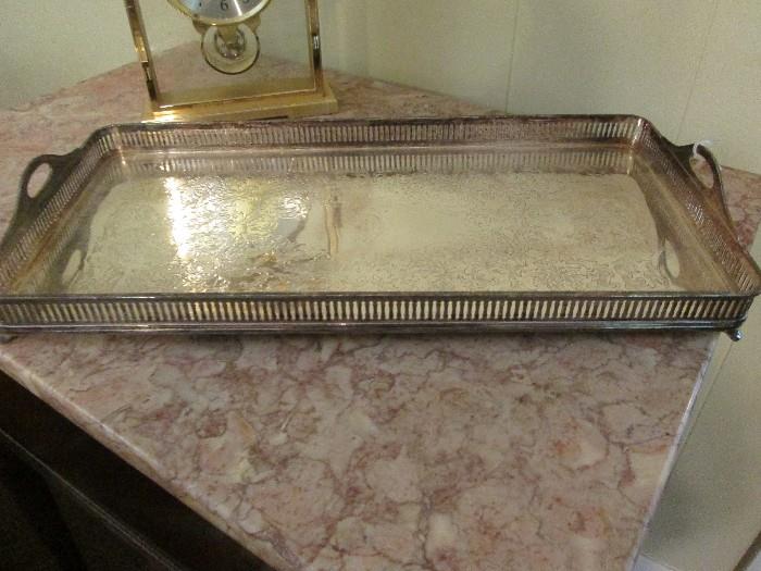 Wilcox silverplate galley tray