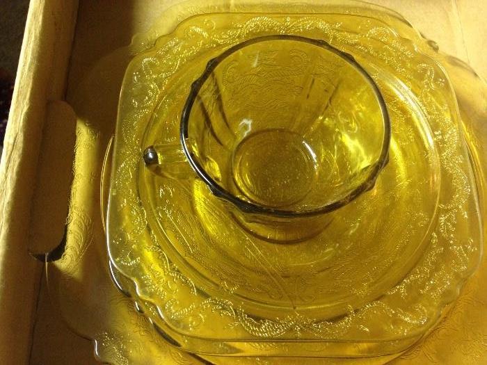 Madrid Depression Glass - possible reproduction
