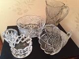 Waterford and other crystal