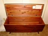 Vintage Lane Cedar Chest. 47x16-3/4x19-1/2