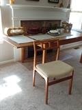 HOUSE OF DENMARK Dining room set. Wood wine rack