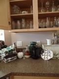 Kitchen stemware, etc.
