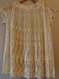 Little girl's lace over dress, c.1920s