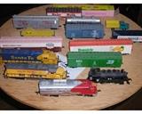 Atlas & Bachmann HO scale engines and cars