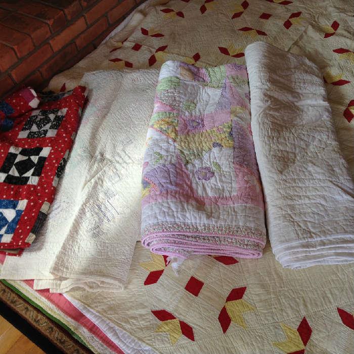 Other quilts and quilt tops