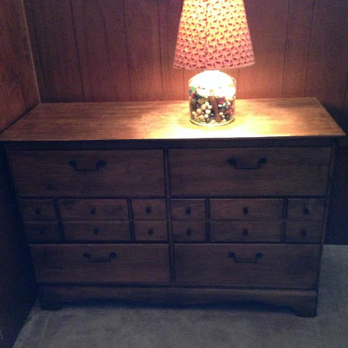 60 year old dresser with 6 drawers. All dove-tailed construction. Very nice $45