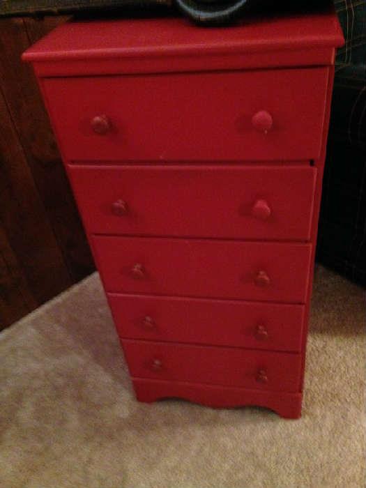 Small chest, could be used as a night stand or in a bathroom