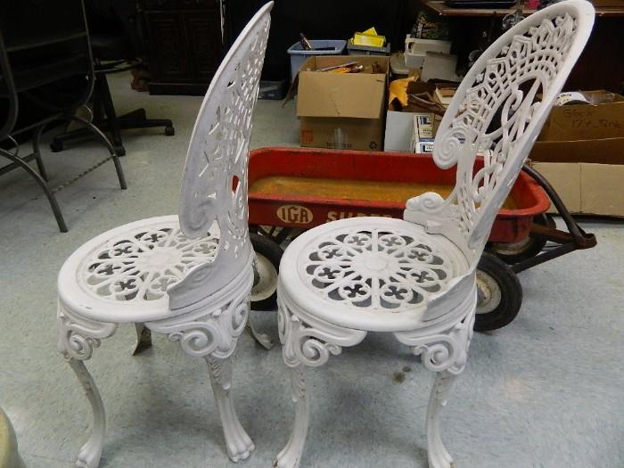 Cast Iron Chairs