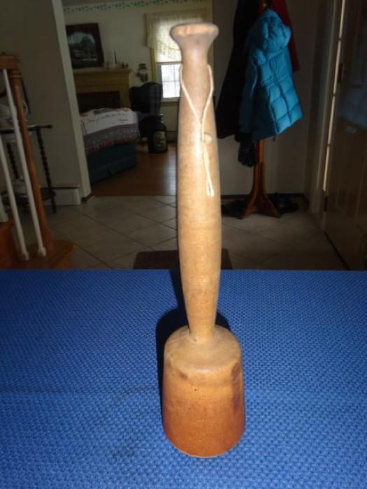A pepper grinder