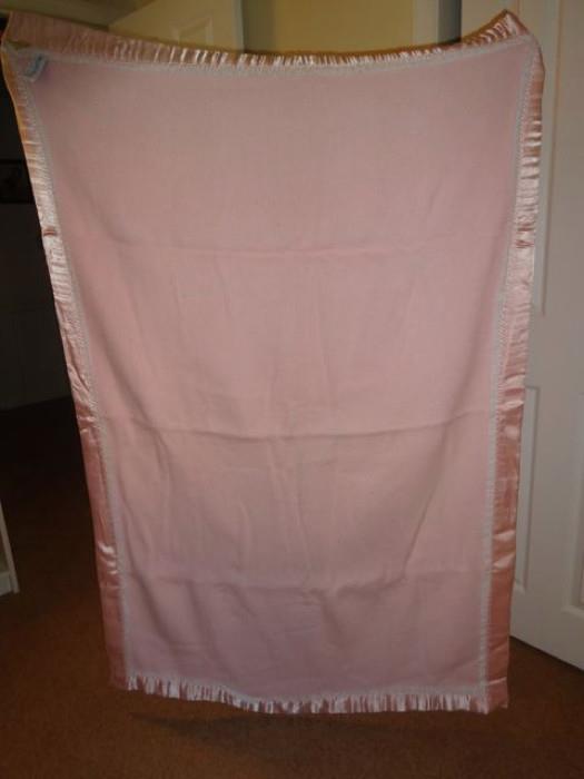 A pink blanket