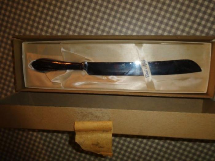 A carving knife