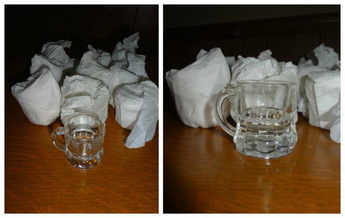 Various glass mugs