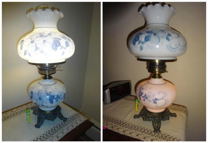A decorative lamp