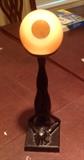 1920's signed Frankart inverted nude ashtray.