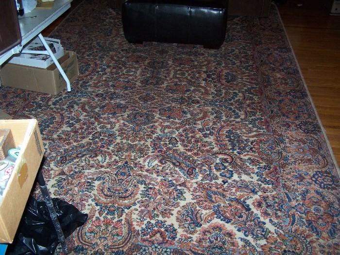 OOOPS!   This rug is not for sale, but stays with the house!  Sorry for the confusion!