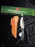 new in box WR Case knife with leather sheath