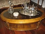 Gorham silverplate coffee & tea service on tray