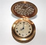 vintage Jaeger filigree clock