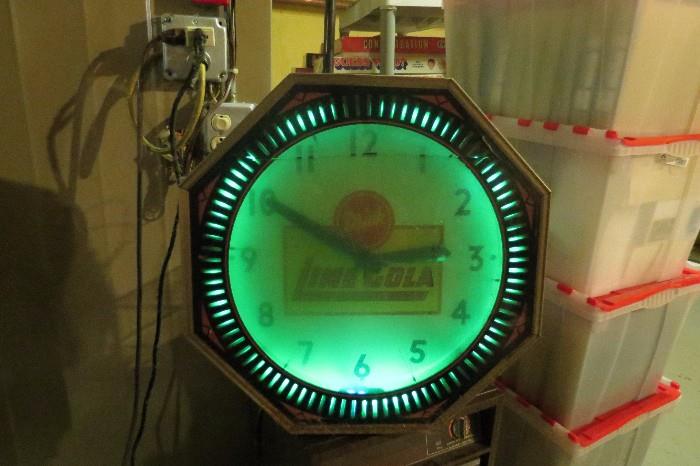 LimeCola clock - works!