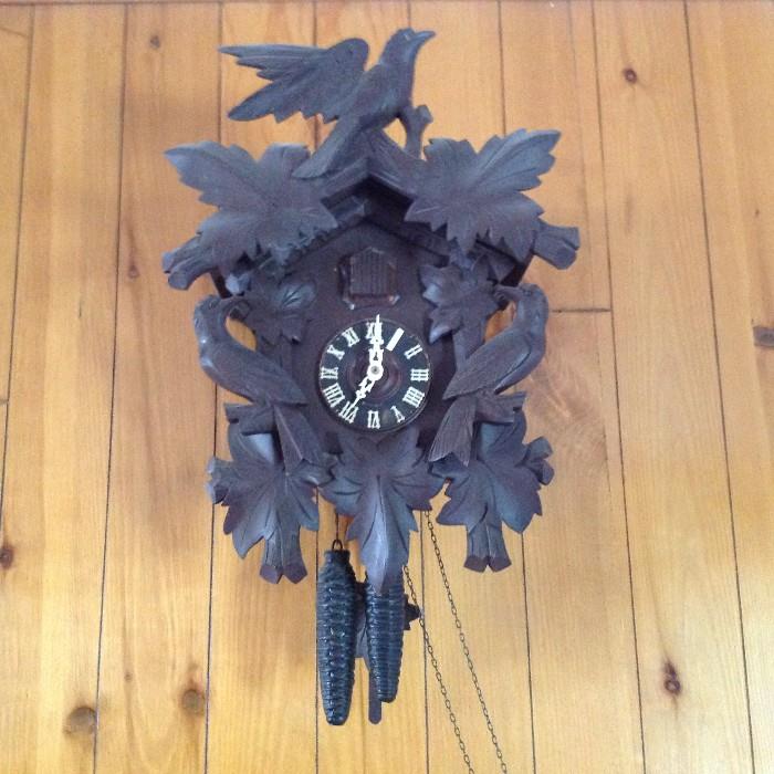West German Cuckoo Clock $ 80.00