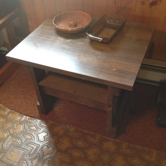 Wood Table $ 30.00