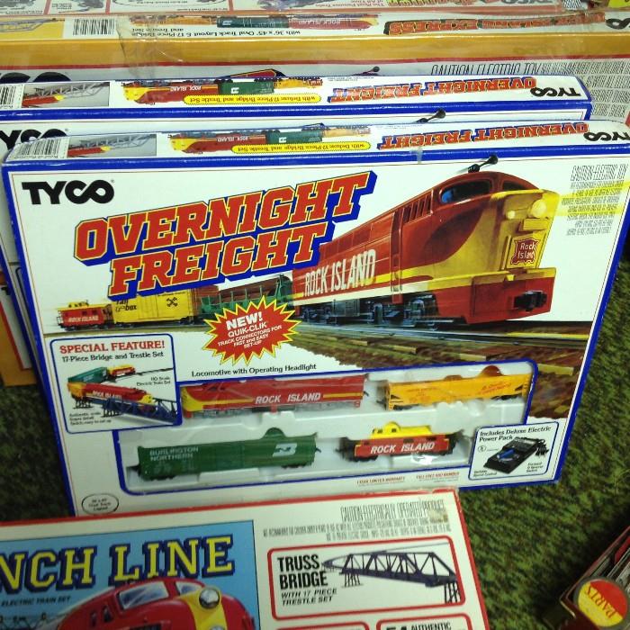 Tyco Overnight Freight Train Set $ 40.00