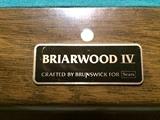 Brunswick Briarwood IV by SEARS is pool table brand